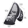 caiobob mytag Golf Blade Putter Head Cover Skull Skeleton Golf