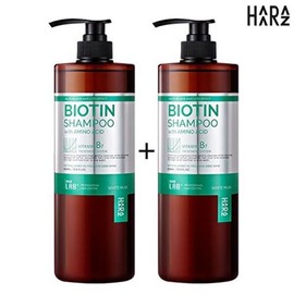 Haraz Haraz Hair Lab Plus Biotin Shampoo White Musk Scent 1000ml x 2 / 하라즈 하라즈 헤어랩 플러스 비오틴 샴푸 화이트머스크향 1000ml 2개