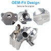 Upgraded Aluminum Thermostat Housing Assembly Compatible with 2001-2005 Ford Explorer,