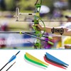 30 Pcs Arrow Fletching, Hunting Arrows Feather, Arrow Fletching Wing,
