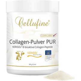 Cellufine® Premium Verisol Collagen Powder 300 g, Beauty Collagen Powder with Bioactive Collagen Peptides, Natural & No Preservatives, 120 Servings with Very High Bioavailability