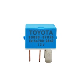 90987-02027 AC Relay Set - 4-Pack Premium 4-Pin Automotive Relays Compatible for 1997-2014 Toyota and Lexus Models