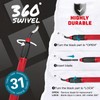AFA Tooling Pen Deburring Tool, 31 M2 HSS Blades, 3