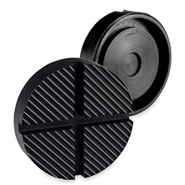 Large Rubber Pad For Trolley Scissor Jack Car Van Truck Rail Sill Protector Universal 125cm H347640