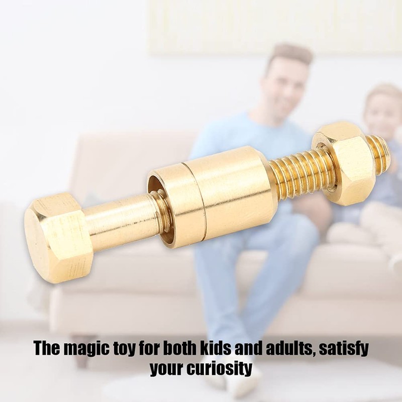 SPYMINNPOO Magic Props Screw, Magic Trick Nut Props Auto Rotation