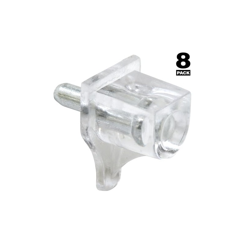 Prime-Line U 10156 3 MM., Clear Plastic and Steel Peg,