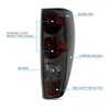 AmeriLite Red/Smoke Replacement Brake Tail Lights Set For 04-12 Chevy