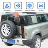 Car Tailgate Flagpole Antenna Mount Compatible with Land Rover Defender