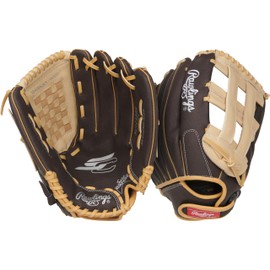 Rawlings | Sure Catch Adult Rec Baseball Glove | Size 13" | Mocah/Camel | Right Hand Throw