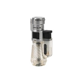 Vertigo by Lotus Cyclone Triple Torch Cigar Lighter Clear