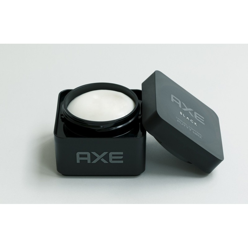 Axe Black Men's Styling Putty Wax (Bunch Hold), 2.2 oz