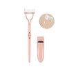 Eyelash Comb with Stainless Comb Eyelashes Eyebrow Brush Separator Cosmetic