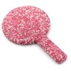 Bestbling - Espejo de mano con diamantes de imitación deslumbrantes,