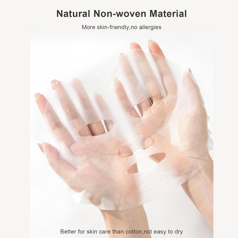 500pcs Compressed Face Masks Mild Absorbent Skincare Disposable DIY Mask