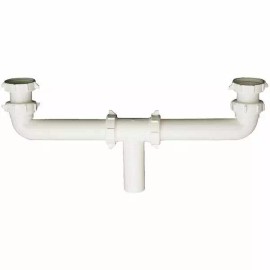 Unbranded (2)-Do it 1-1/2 In. x 16 In. Plastic Direct Center Outlet Waste