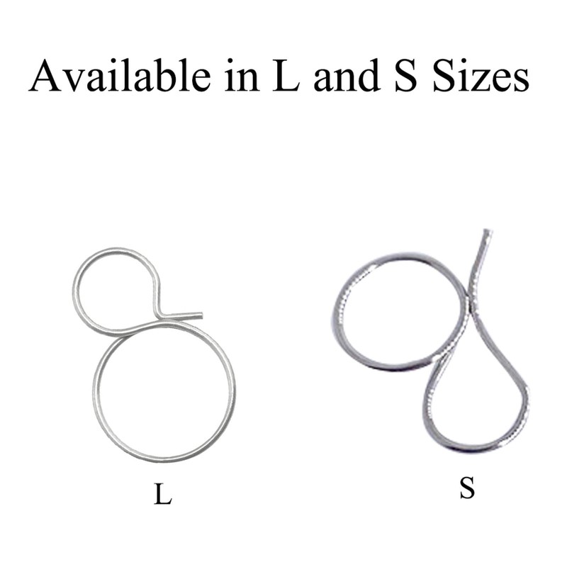 BE-TOOL 100 Pcs Chandelier Replacement Part Stainless Steel Chandelier Hook