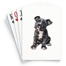 CafePress American Bully Puppy Standard Size Playing Cards