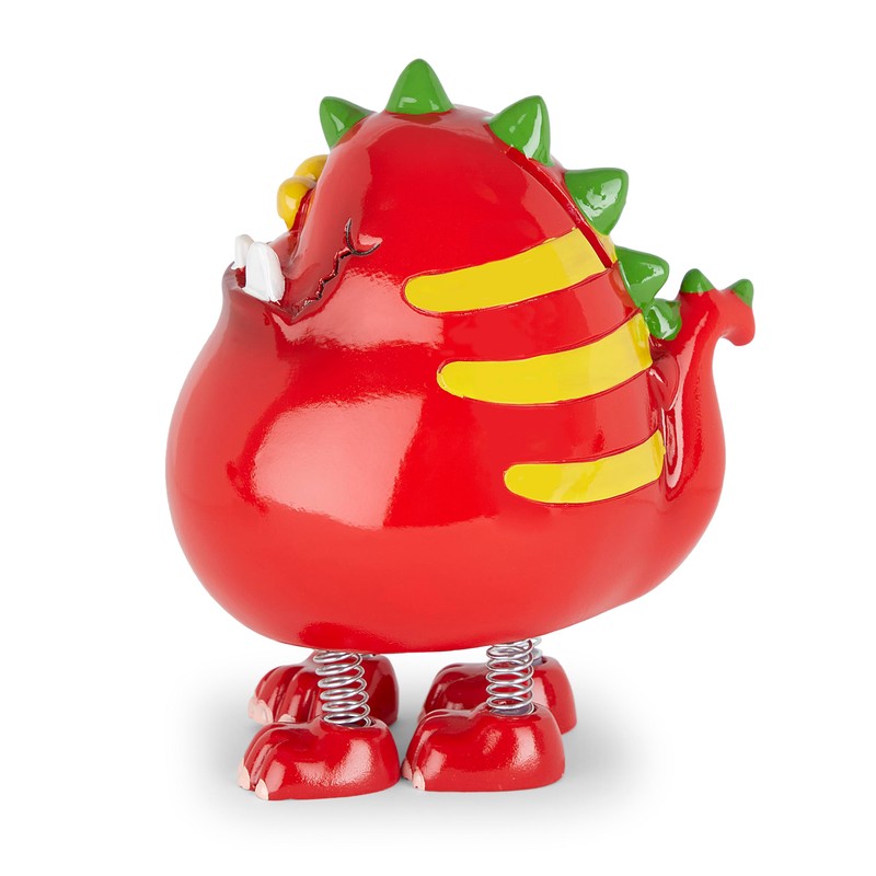 Mousehouse Gifts - Red Monster Piggy Bank with Spring Legs,