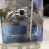 Aqua Plumb CHROME Metal & Clear Plastic Acrylic Lucite Towel