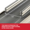 M-D Building Products 43820 Vinyl Concealed Kerf/Channel Fit Under Door