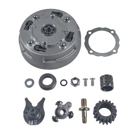 17T Semi Automatic Clutch Assembly for 50cc 110cc 125cc 135cc ATV Dirt Bike Go Kart with Semi Automatic Reverse Engine