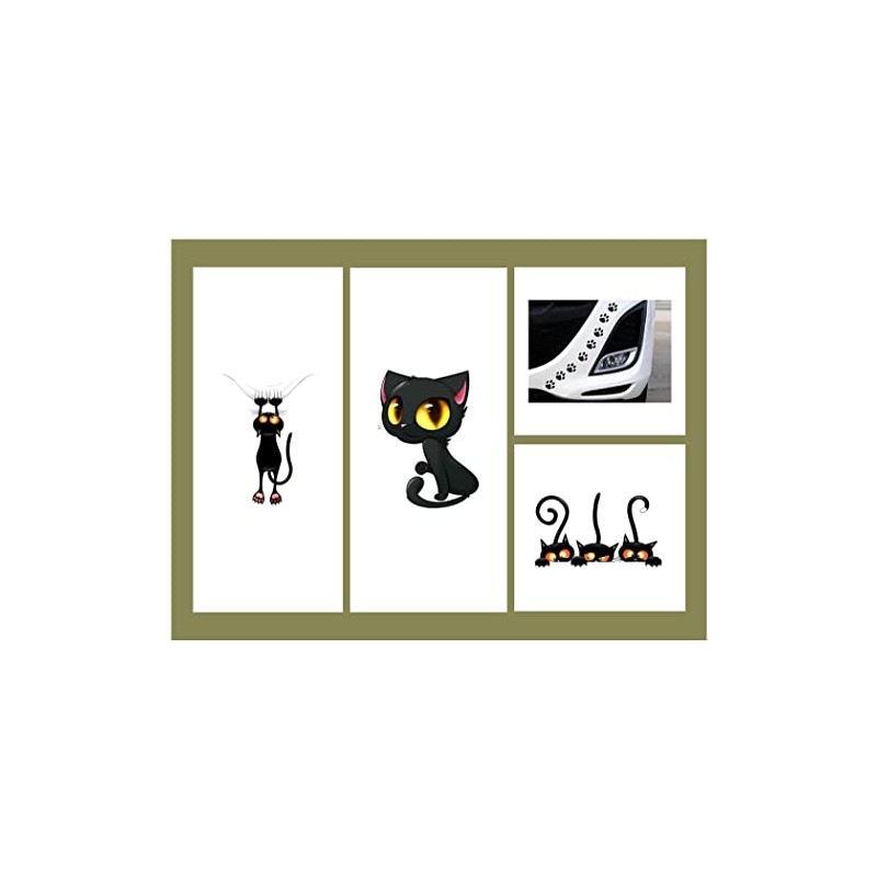 XP Design Cat Cat Cat Car Sticker Decal Sticker for