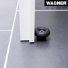 WAGNER Retro Floor and Wall Door Stopper Outdoor Goblet Diameter