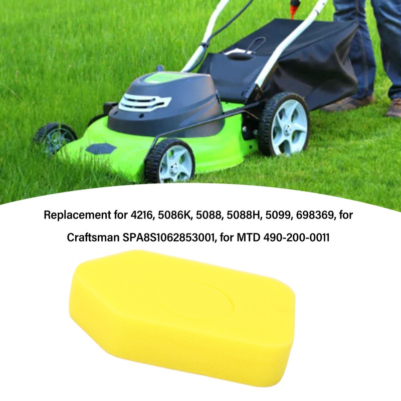 10Pcs Foam Air Filter Elements Sponge 698369 Lawn Mower Engine