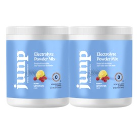 JUNP JUNP Electrolytes Powder No Sugar No Carbs C Fresh Ripe Berry Lemonade Drink Mix - Potassium & Salt Electrolyte Hydration Powder Zero Calorie Sugar Free Electrolyte Powder, Keto Friendly, 90 Servings (Pack of 2)