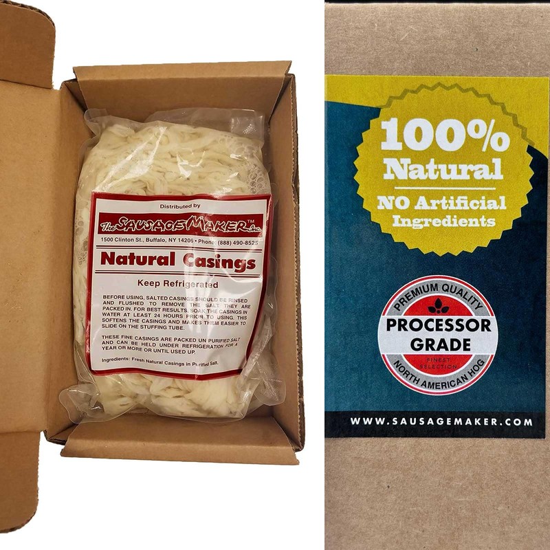 The Sausage Maker Natural Hog Sausage Casings 32 To 35