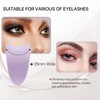 Miuffue Eyelash Applicator Tool 35mm Width Lash Applicator Clip, 1PCS