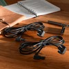 Angled 2-Slot Non-Polarized Angle Power Cord 6 FT (2-Pack), 90