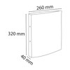 Exacompta - Ref 54371E - PP-Covered Ring Binder - Suitable