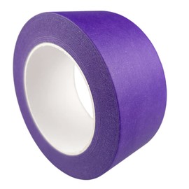 Baijixin 2 Inch Purple Wide Masking Tape, Purple Painters Tape for Home, Office, School Stationery, DIY Art, Crafts, Labeling (2 Inch X 55 Yard)
