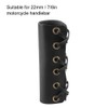 2pcs 7/8in 22mm Handlebar Cover Retro Cowhide Hand Grip Skin