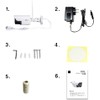 Carrot Systems AT-701 Wi-Fi 5 Megapixel Camera, White, W7.9 x
