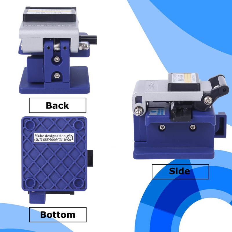 Xunsomten-FC-6S Optical Fiber Cleaver for 0.25/0.9/3.0mm Cables - 16 Cutting