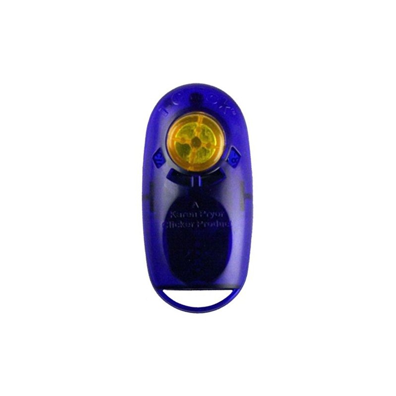 Karen Pryor i-Click Jewel Clicker sapphire blue