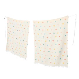 ULTECHNOVO Car Privacy Curtain Breathable Double Gauze Insulated Window Shade for Heat Blocking and UV Protection Comfortable Privacy Divider for Car Windows and Windshield