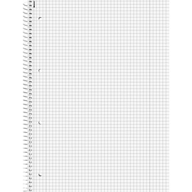 Brunnen Brunnen 1067928190 Notizblock / Collegeblock Student Colour Code (A4 kariert, Lineatur 28, 90 g/m², 80 Blatt) schwarz