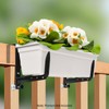 Window Box Brackets, Adjustable Planter Box Brackets, Heavy Duty Iron