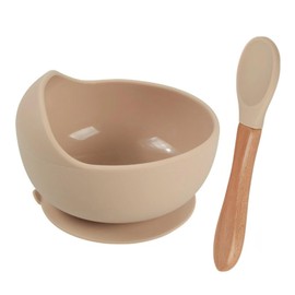 Itisyou Baby Food Tableware Suction Cup Baby Tableware Baby Bowl Infant Bowl Anti-Slip Spill Proof Flip Easy Scooping Tableware for Kids