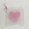 Kokubo Facial Cleansing Net, Fine Foaming with Sponge, Heart Sponge