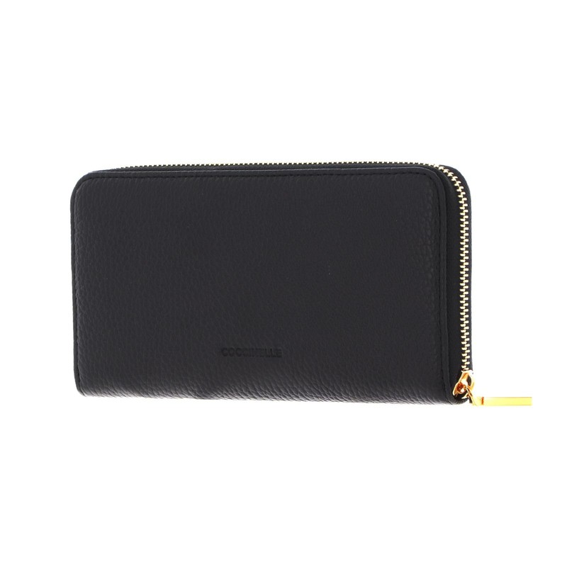 Coccinelle Myrine Wallet 12cc 19 cm, black, Classic