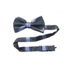 Fabio Farini - Elegant striped men's bow tie cross ties
