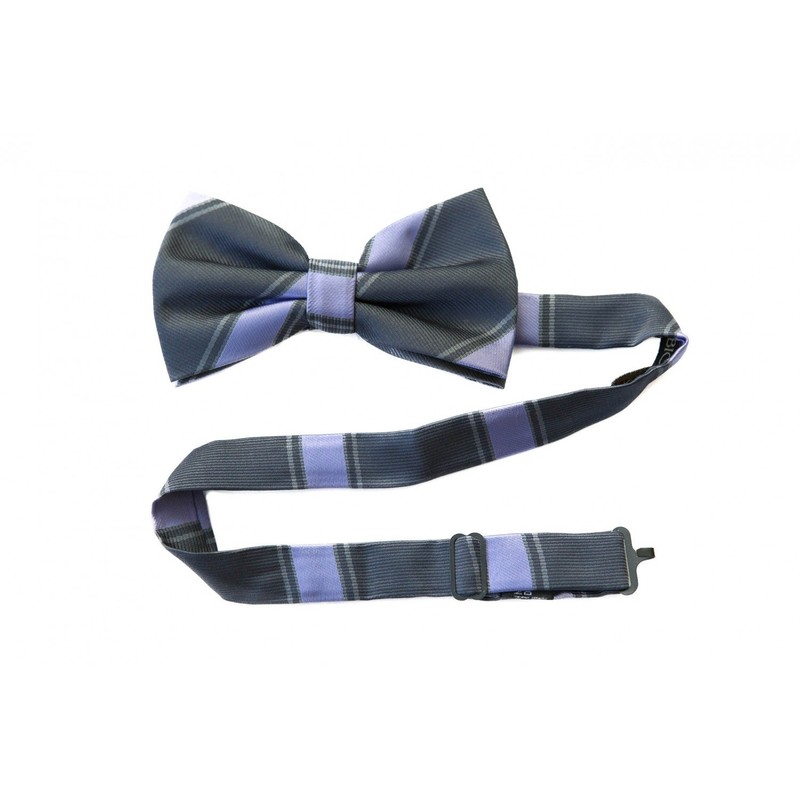 Fabio Farini - Elegant striped men's bow tie cross ties