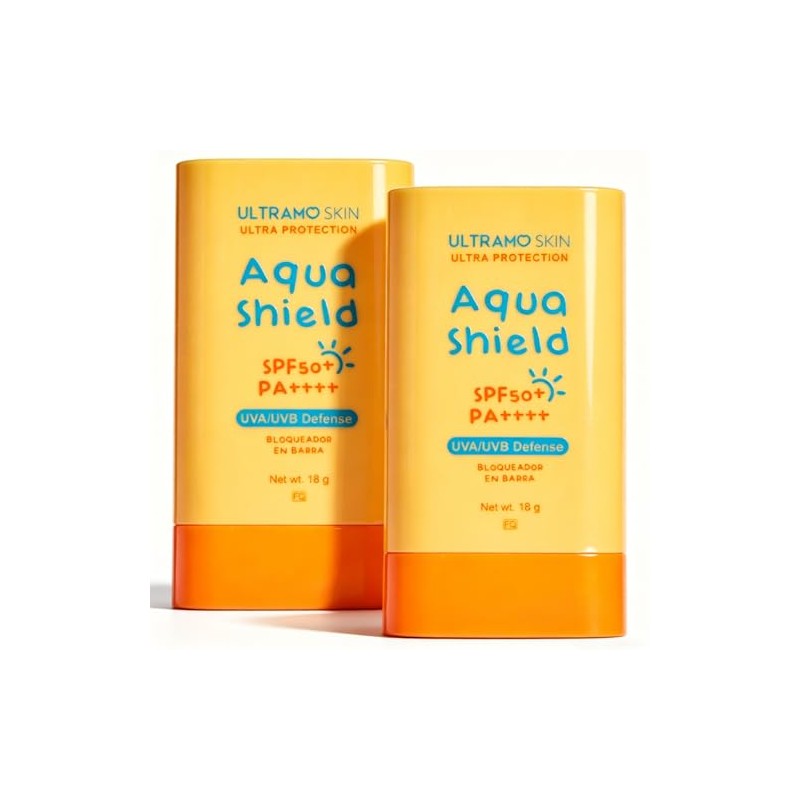 Ultramo Protector Solar Barra Bloqueador Spf50 Stick Acabado Invisible Rostro