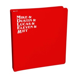 Bargain Max Decals Mike Dustin Lucas Eleven Will Sticker Decal Notebook Car Laptop 5.5" (White)