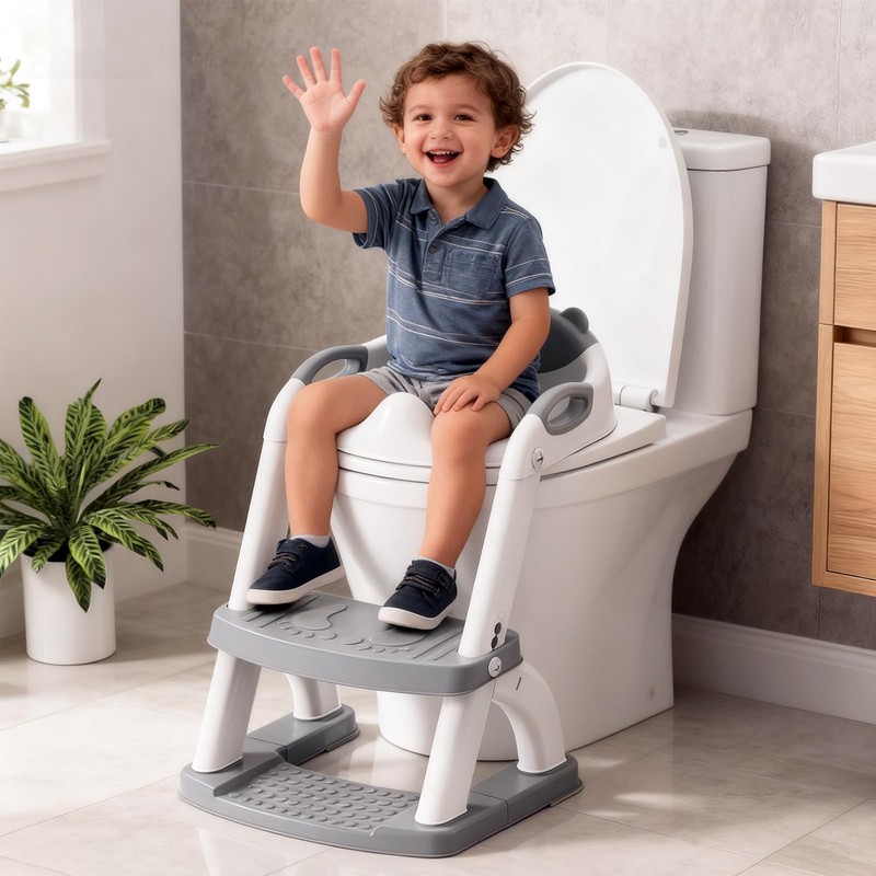Potty Training Seat, SKYROKU Upgrade Toddler Toilet Seat for Kids