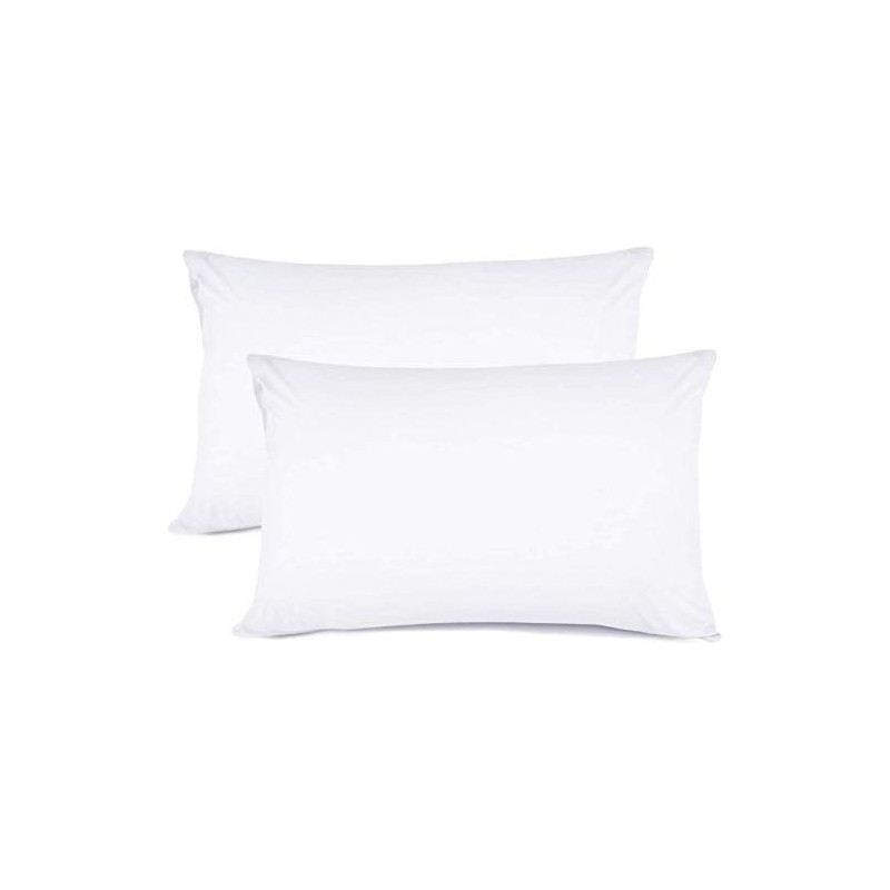Egyptian Cotton 200 Thread Count Pillow Cases 2 Pack (White)